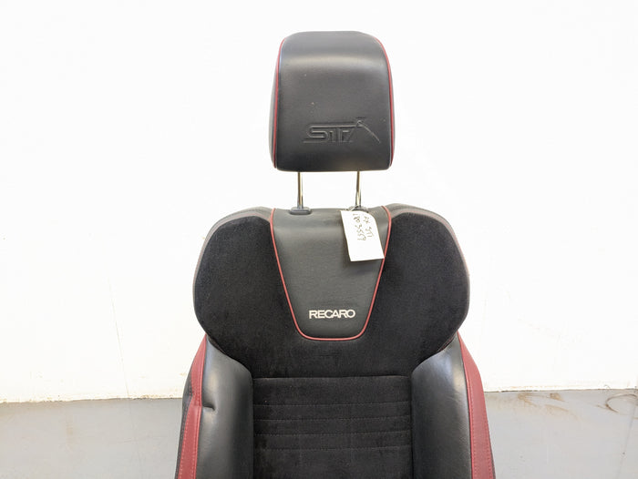 Subaru VA WRX STI Right/Passenger Side Front Recaro Seat *DAMAGED*