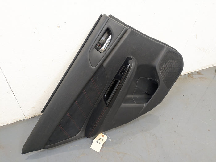 Subaru VA WRX STI Left/Driver Side Rear Door Panel Card