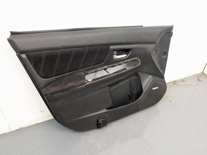 Subaru VA WRX STI Left/Driver Side Front Door Panel Card