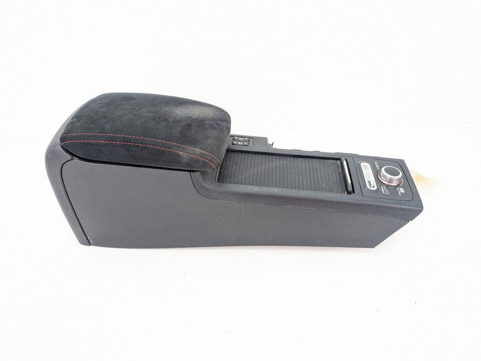 Subaru VA WRX STI Center Console Suede Armrest & Cup Holder Storage 92174VA200 *Damaged*