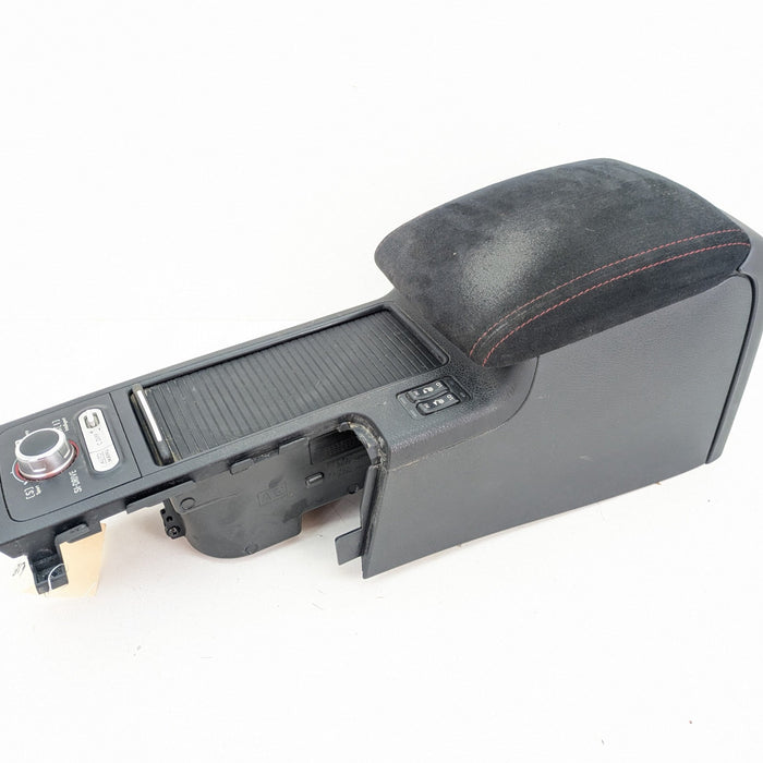Subaru VA WRX STI Center Console Suede Armrest & Cup Holder Storage 92174VA200 *Damaged*