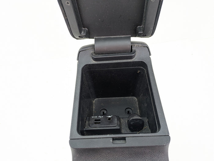 Subaru VA WRX STI Center Console Suede Armrest & Cup Holder Storage 92174VA200 *Damaged*