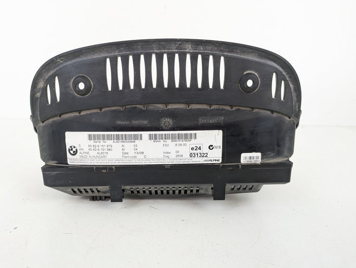 BMW E92 E93 E90 M3 iDrive Navigation 8.8