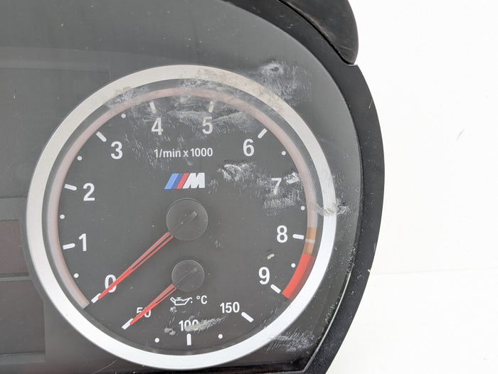 BMW E92 E90 E93 M3 Manual Transmission Instrument/Gauge Cluster KPH *DAMAGED*