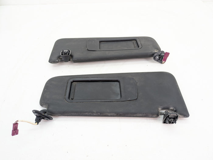 BMW E92 M3 Coupe Left/Right Black Sun Visor Set 51167252081/51167252082