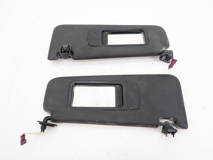 BMW E92 M3 Coupe Left/Right Black Sun Visor Set 51167252081/51167252082