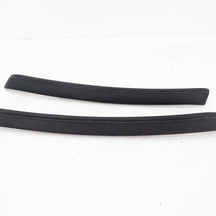 BMW E92 E93 M3 Rear Left/Right Side Panel Carbon Leather Trim 8036689/8036690