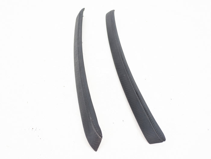 BMW E92 E93 M3 Rear Left/Right Side Panel Carbon Leather Trim 8036689/8036690