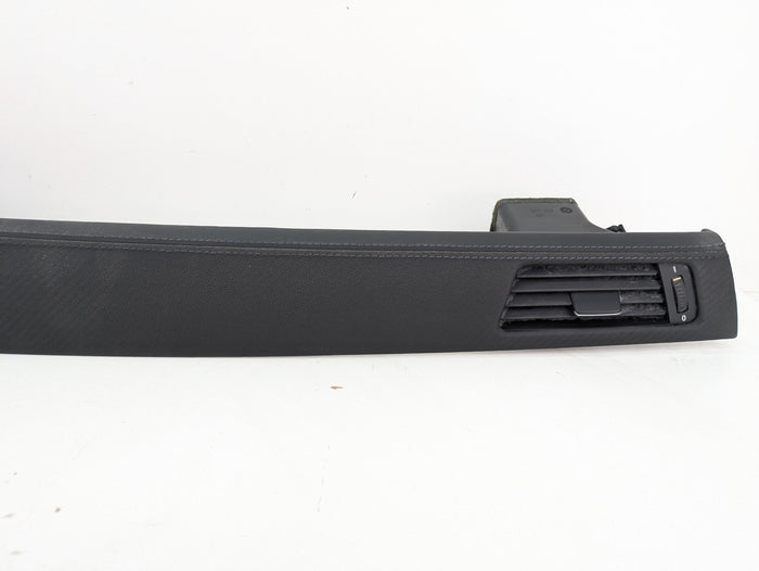 BMW E92 E93 E90 M3 Right/Passenger Side Carbon Leather Dash Trim 8036706/7132851