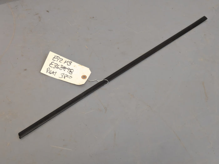BMW E92 M3 335i 328i Right/Passenger Side Flat Black Window Trim Set 7119079