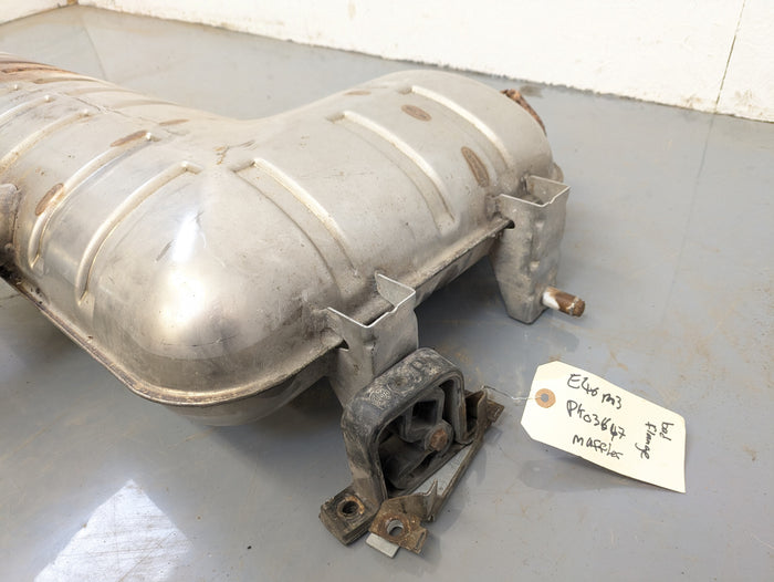 BMW E46 M3 Exhaust Muffler 7831783 *DAMAGED*