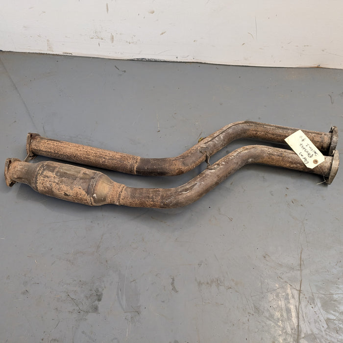 BMW E46 M3 S54 Exhaust Section 1 w/ Air Fuel Ratio AFR Sensor Port 18107832909