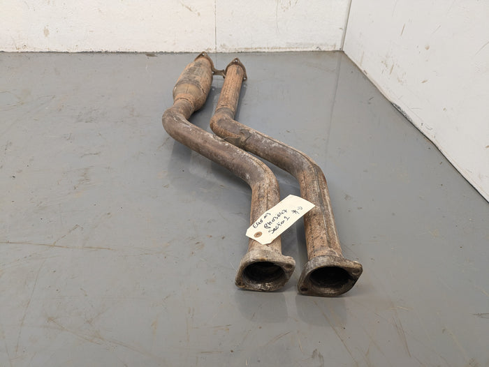 BMW E46 M3 S54 Exhaust Section 1 w/ Air Fuel Ratio AFR Sensor Port 18107832909