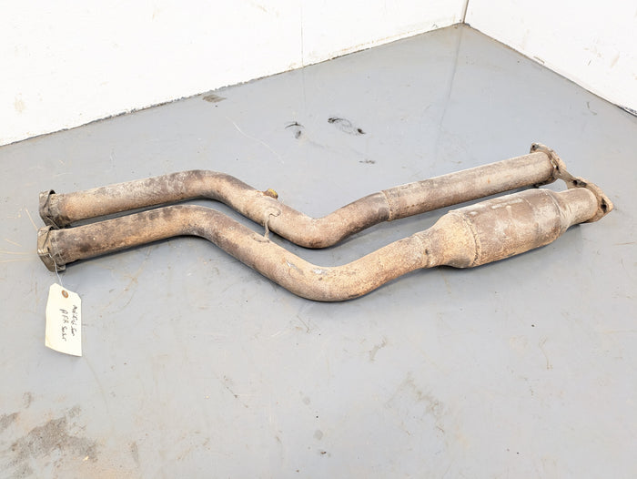 BMW E46 M3 S54 Exhaust Section 1 w/ Air Fuel Ratio AFR Sensor Port 18107832909