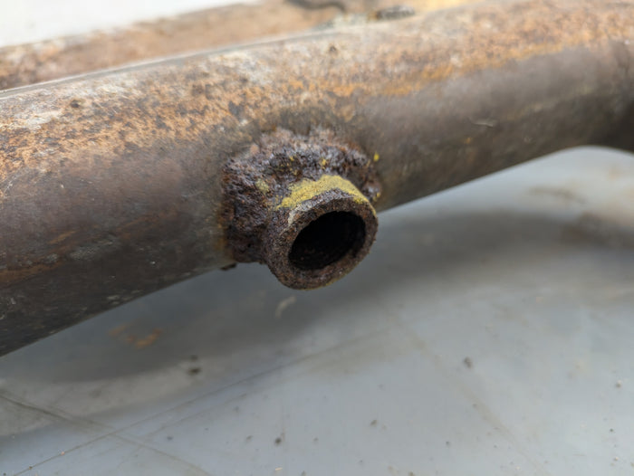 BMW E46 M3 S54 Exhaust Section 1 w/ Air Fuel Ratio AFR Sensor Port 18107832909