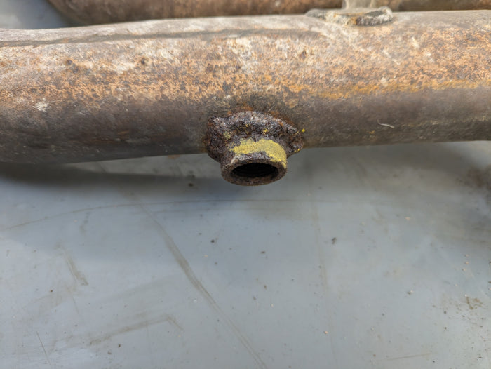 BMW E46 M3 S54 Exhaust Section 1 w/ Air Fuel Ratio AFR Sensor Port 18107832909