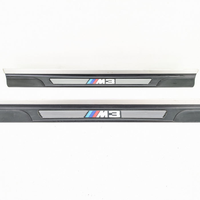 BMW E46 M3 Coupe/Convertible Door Sill Trim Set 51477891927/51477891928 *DAMAGED*
