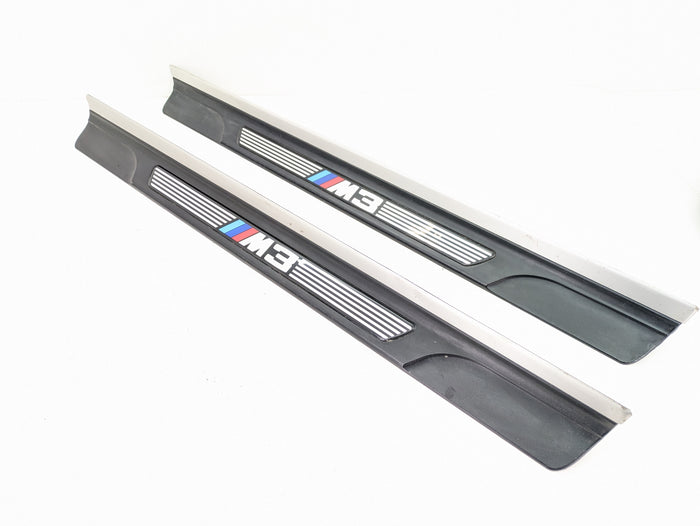 BMW E46 M3 Coupe/Convertible Door Sill Trim Set 51477891927/51477891928 *DAMAGED*