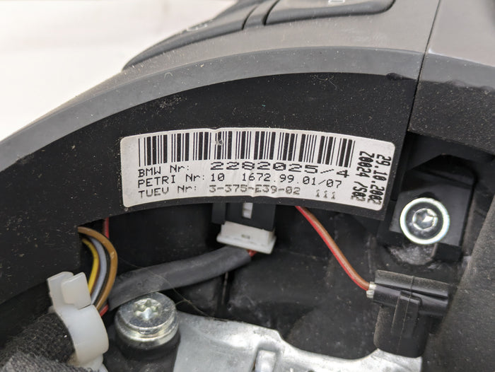 BMW E46 M3 Manual Transmission Steering Wheel W/O Paddles 2282025 *DAMAGED*