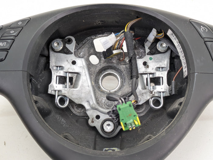 BMW E46 M3 Manual Transmission Steering Wheel W/O Paddles 2282025 *DAMAGED*