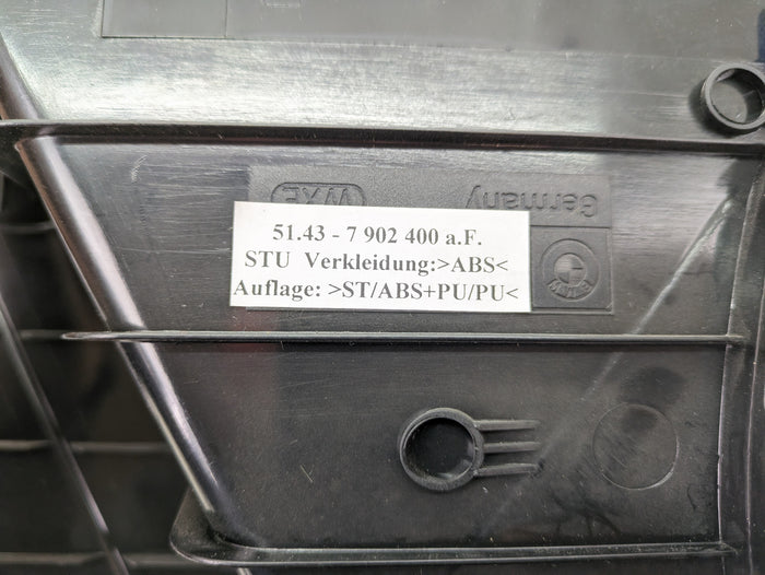 BMW E46 M3 ZHP M Sport 330ci 328ci 325ci 323ci Foot Rest Dead Pedal Black 7902400 *Damage*