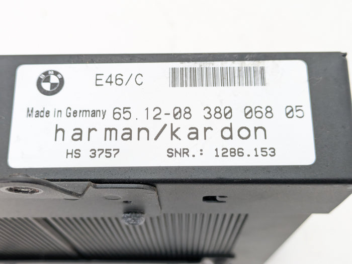 BMW E46 M3 330ci 325ci 323ci Convertible Harman Kardon Audio Amplifier 8380068