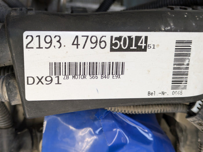 BMW E92 E93 E90 M3 S65 Engine