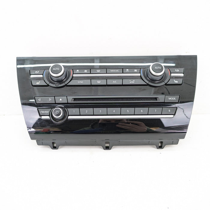 BMW F15 X5/F16 X6 35ix HVAC Climate Control Panel & Radio Buttons 9356373