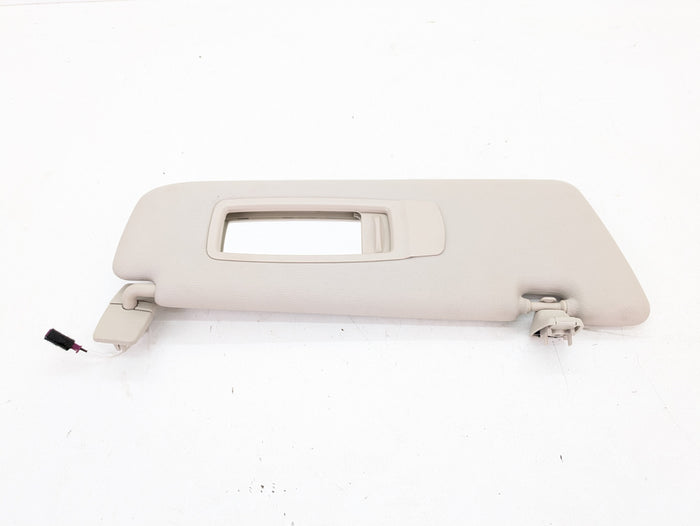 BMW F15 X5 35iX Right/Passenger Side Beige Sun Visor/Sunvisor 2321253/51167353960