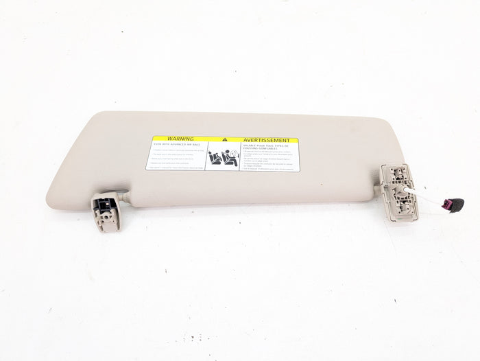 BMW F15 X5 35iX Right/Passenger Side Beige Sun Visor/Sunvisor 2321253/51167353960