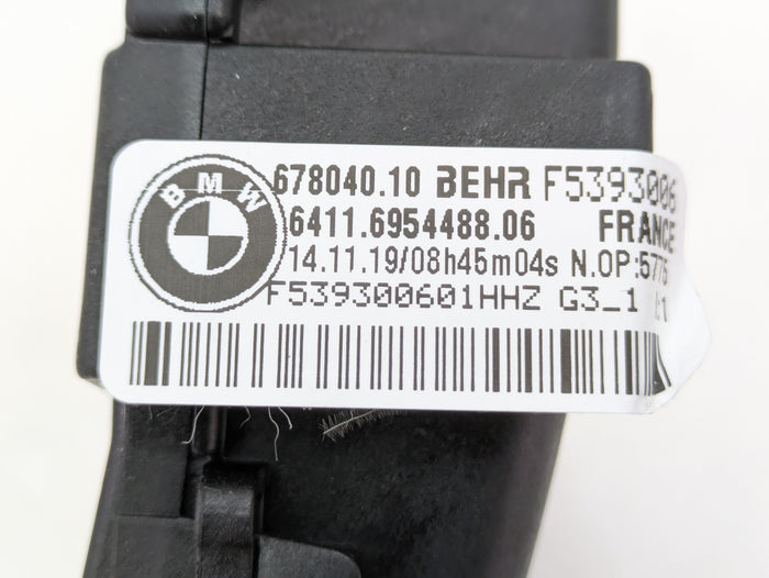 BMW F15 X5/F16 X6 35iX Right/Passenger Side Front Under Seat Electric Heater Vent 6954488
