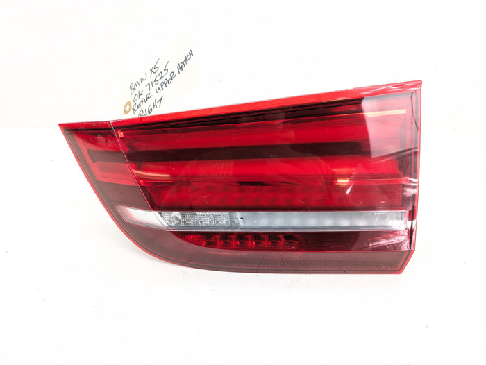 BMW F15 X5 35iX Right/Passenger Side Inner Hatch Tail Light 7329046