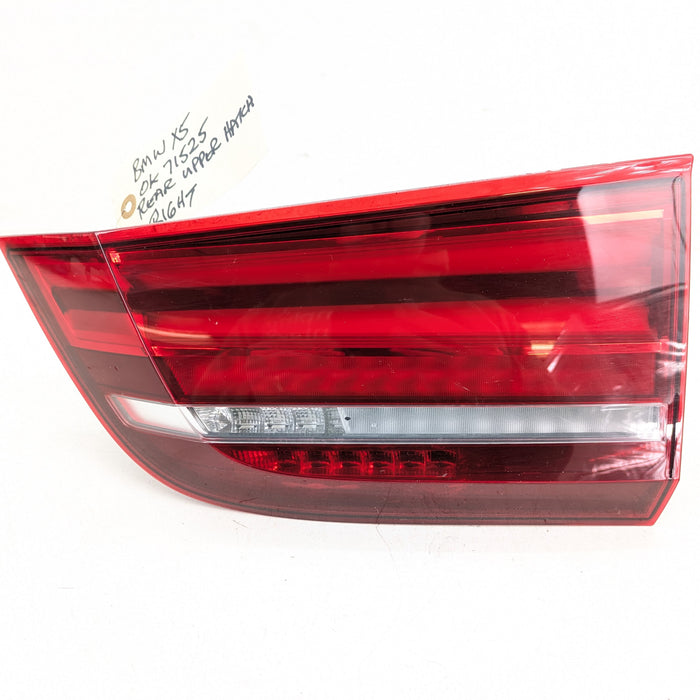 BMW F15 X5 35iX Right/Passenger Side Inner Hatch Tail Light 7329046
