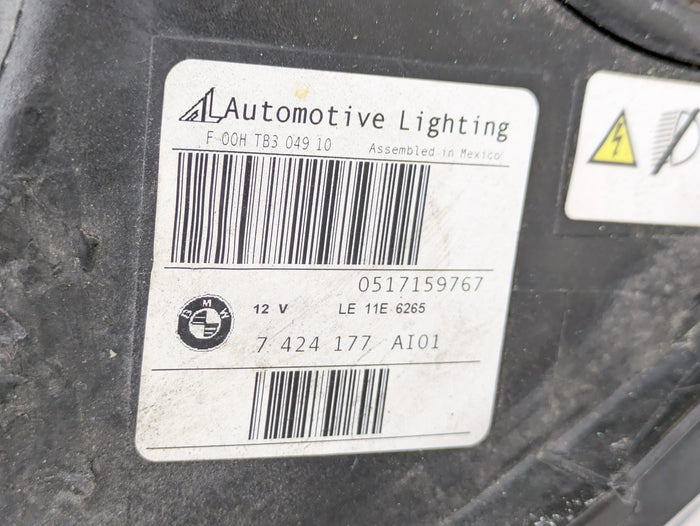 BMW F15 X5/F16 X6 35iX Left/Driver Side Adaptive Xenon Headlight 7424177 *DAMAGED*