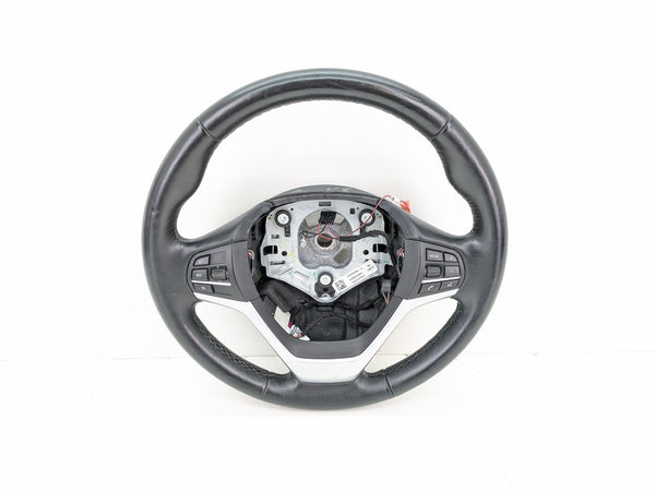 BMW F15 X5/F16 X6 35iX Power Leather Sport Steering Wheel 2406058 *DAMAGED*