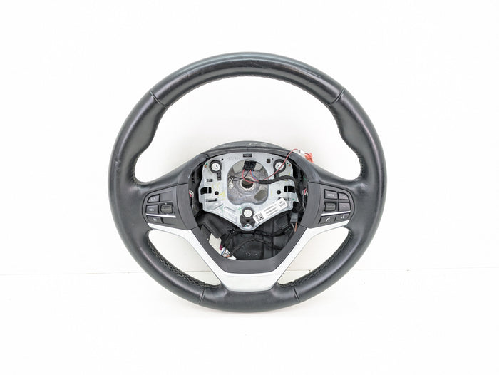 BMW F15 X5/F16 X6 35iX Power Leather Sport Steering Wheel 2406058 *DAMAGED*