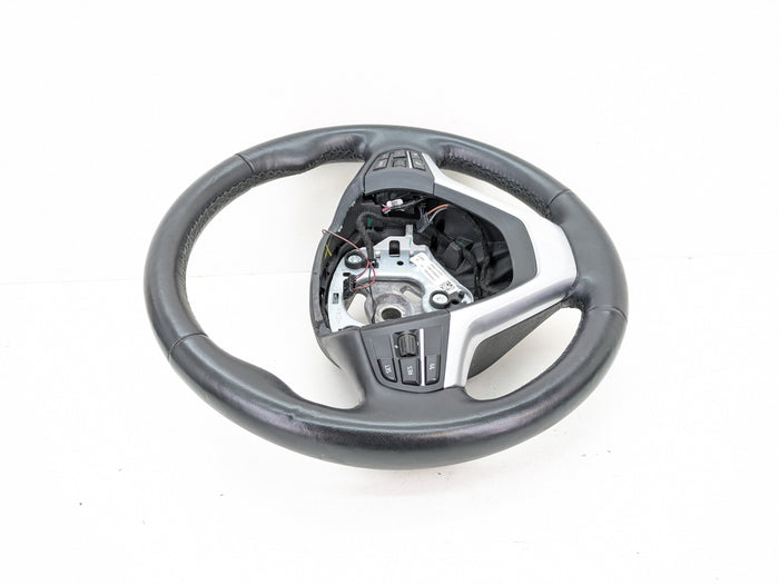 BMW F15 X5/F16 X6 35iX Power Leather Sport Steering Wheel 2406058 *DAMAGED*