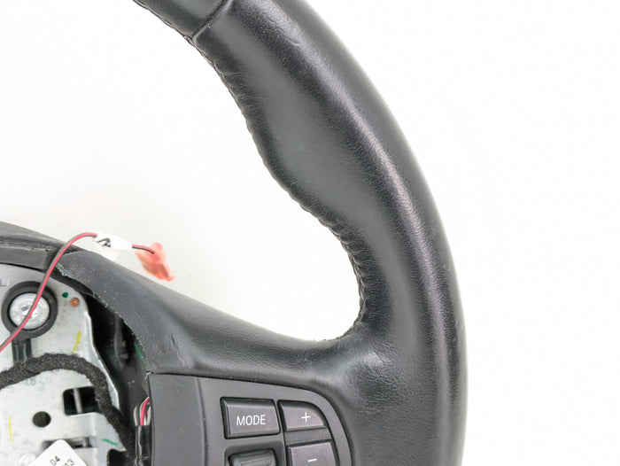 BMW F15 X5/F16 X6 35iX Power Leather Sport Steering Wheel 2406058 *DAMAGED*
