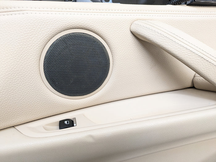 BMW F15 X5 35iX Right/Passenger Side Rear Canberra Beige Door Panel Card 7292116/51417369948