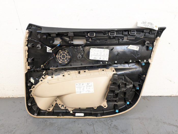 BMW F15 X5 35iX Left/Driver Side Front Canberra Beige Door Panel Card 7292115/51417369937