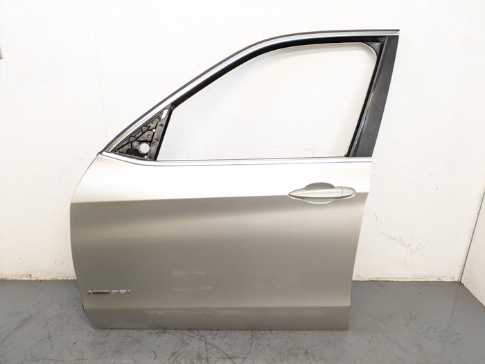 BMW F15 X5 35iX Left/Driver Side Front Door Mineral Silver Metallic (A14) 41517386737