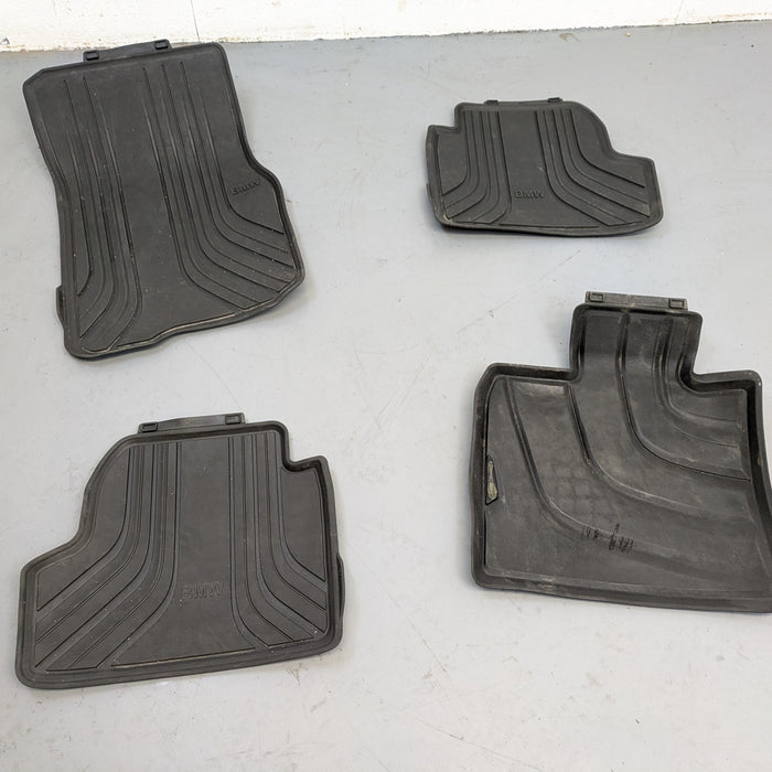 BMW F15 X5 35iX Rubber/Winter Floor Mat Set 51472347728 *DAMAGED*