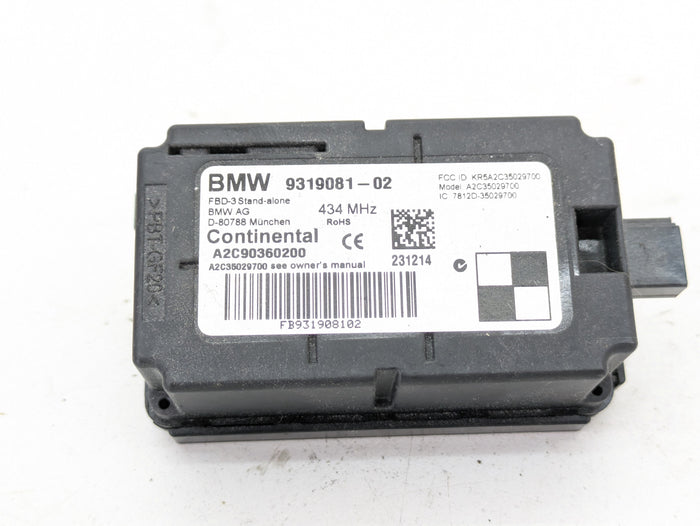 BMW F15 X5/F16 X6 35ix Radio Remote Control Receiver Module 9319081 *DAMAGED*