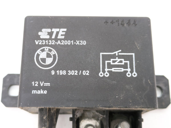 BMW F15 X5/F16 X6 35iX Cooling Fan Relay 130A 9198302 *DAMAGED*