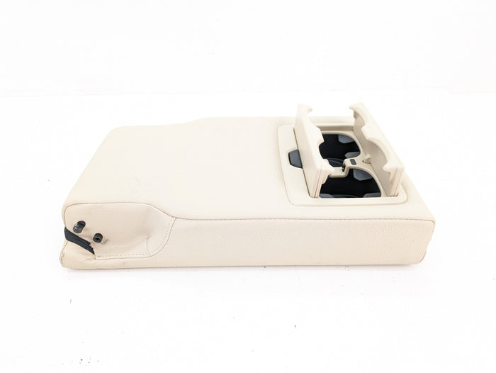 BMW F15 X5 Beige Rear Seat Center Armrest & Cupholder 52207353248