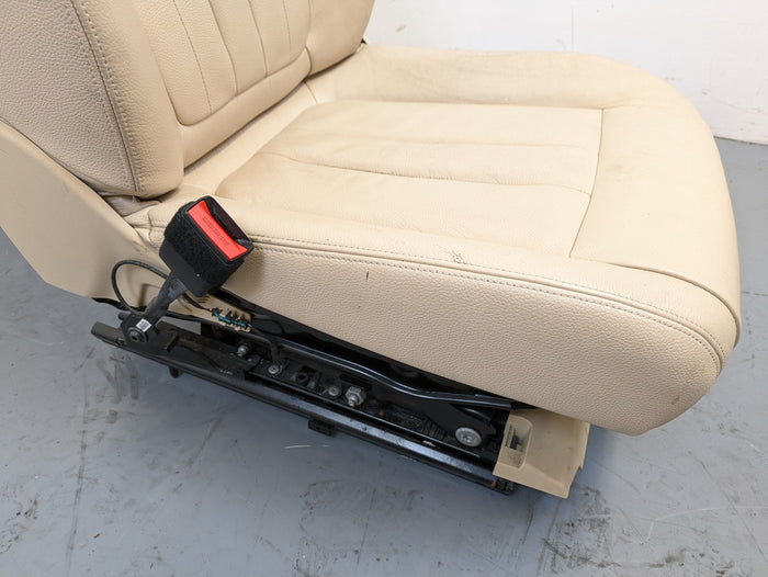 BMW F15 X5 Left/Right Front Beige Seat Set
