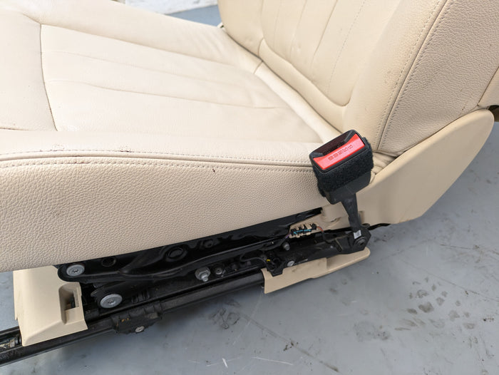 BMW F15 X5 Left/Right Front Beige Seat Set