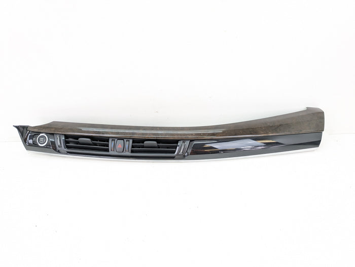 BMW F15 X5 35iX Poplar Grain Fine Wood Interior Dashboard/Door/Center Console Trim Set