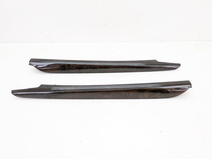 BMW F15 X5 35iX Poplar Grain Fine Wood Interior Dashboard/Door/Center Console Trim Set
