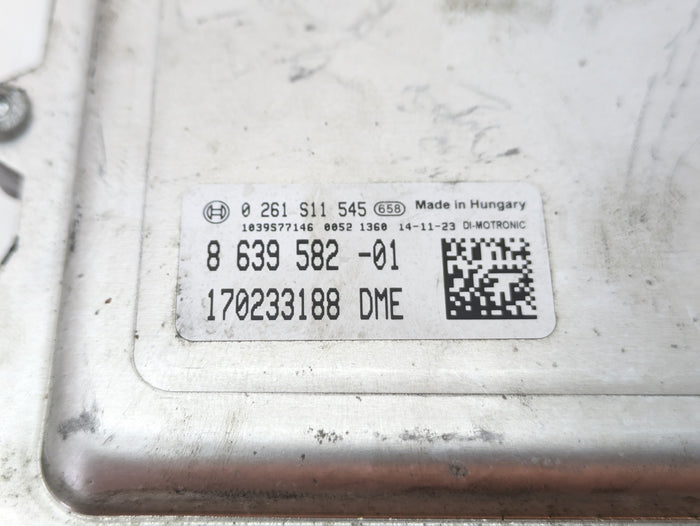 BMW F15 X5/F16 X6 35iX N55 DME ECU Engine Control Module Computer 8639582